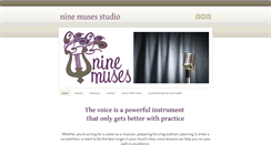 Desktop Screenshot of ninemusesstudio.com